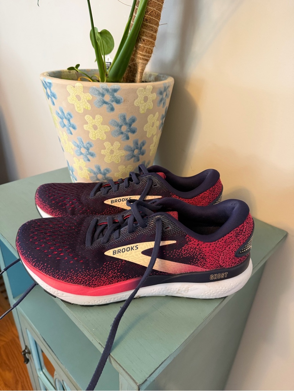 Brooks Women’s Running Shoes - Navy & Pink